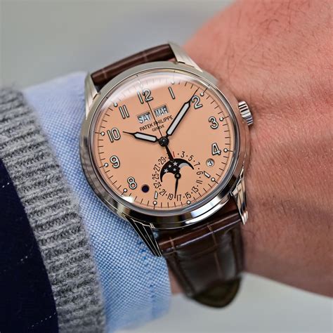 patek philippe grand complications salmon dial|Patek Philippe Grand Complications Perpetual Calendar White .